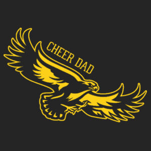 Cheer DAD - Core Fleece Pullover Hooded Sweatshirt Design