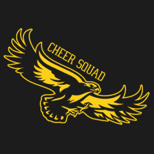 Cheer Squad - Ladies PosiCharge ® Tri Blend Wicking Long Sleeve Hoodie Design
