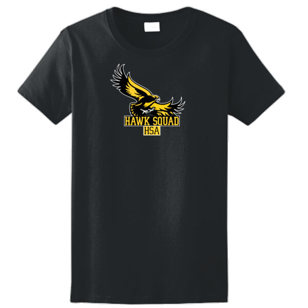 Hawk Squad HSA - Ladies Ultra Cotton ® 100% US Cotton T Shirt Thumbnail