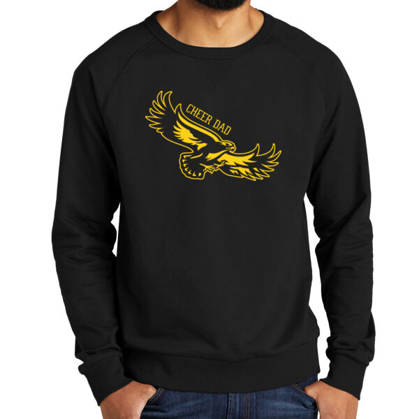 Cheer DAD - Unisex Organic French Terry Crewneck Sweatshirt Thumbnail